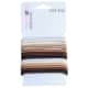 Océane Complete My Look 133 Comb Brown - Elástico de Cabelo (12 Unidades) (1)