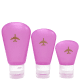 Océane Trip Glam Kit - Frascos de Silicone para Viagem (1)