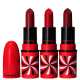 Kit M·A·C Hypnotizing Holiday Tiny Tricks Mini Lipstick Trio Red (3 Produtos) (1)