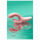 Pantynova Eita Rabbit Rosa - Vibrador Triplo (11)