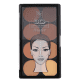 Kiss New York Ruby Kisses 3D Contour Artist Powder Medium Dark - Paleta de Contorno 28,8g (2)