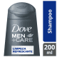 Shampoo Dove Men+Care Limpeza Refrescante 200ml (1)
