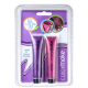 Kit Colormake Gel Glitter Rosa e Roxo (2 Produtos) (3)