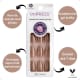Kiss New York imPress Unique Colors Glazed - Unhas Postiças Autocolantes (30 Unidades) (5)