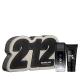 Conjunto 212 VIP Black Box Carolina Herrera Masculino - Eau de Parfum 100ml + Gel de Banho 100ml (1)
