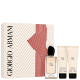 Conjunto Giorgio Armani Sì - Eau de Parfum 100ml + Gel de Banho 75ml + Loção Corporal 75ml