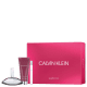 Conjunto Euphoria Calvin Klein Feminino - Eau de Parfum 100ml + Loção Corporal 200ml + Travel Size 10ml