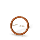 Beautybox Circle Clip Caramelo - Presilha de Cabelo 11,6g