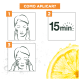 Máscara Facial em Tecido Garnier SkinActive Uniform & Matte Vitamina C 28g (6)