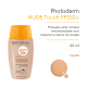 Protetor Solar Mineral para Pele Oleosa com Cobertura Natural Bioderma Photoderm Nude Touch FPS50+ Cor Clara (2)