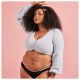 Pantys Comfy Fluxo Moderado Preta e Rosa - Calcinha Absorvente GG (4)