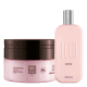 Combo Egeo Choc: Desodorante Colônia 90ml + Suflê Hidratante Desodorante 250g (1)
