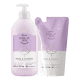 Combo Cuide-Se Bem Rosa e Algodão: Loção Hidratante Desodorante 400ml + Refil