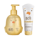 Combo Boti Baby Banho: Sabonete Líquido Corpo E Cabelo + Loção Hidratante De Banho E Pós Banho