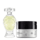 Combo Botica 214 Peônia & Apricot: Eau De Parfum 75ml + Creme Acetinado Desodorante Hidratante 250g
