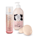Combo Cuide-Se Bem Deleite: Loção Hidratante, 400 ml + Body Splash, 200 ml + Sabonete Em Barra, 2Un, 80 g Cada