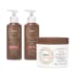 Combo Match Ciência das Curvas Cronograma Capilar Cachos: Máscara Capilar Hidratante 350g + Booster Capilar Nutrição 90ml + Booster Capilar Reconstrução 90ml (1)