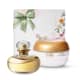 Combo Presente Lily: Eau De Parfum 75ml+ Creme Desodorante Hidratante Acetinao 250g + Caixa de Presente