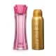 Combo Presente Linda Felicidade: Desodorante Colônia 100ml + Desodorante Antitranspirante 75g