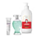 Combo Desodorante Colônia 100ml + Gel Creme Uniformizador de Olheiras 15g + Loção Hidratante Desodorante 400ml