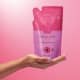 Refil Loção Hidratante Desodorante Corporal Cuide-se Bem Cereja Livre 350ml (2)