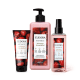Combo Instance Morango Irresistível: Spray Perfumado 200ml + Creme Hidratante Desodorante 400ml + Creme de Massagem 180g