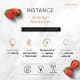 Creme Hidratante Desodorante Corporal Instance Morango Irresistível 400ml (2)