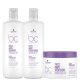 Kit Schwarzkopf Professional BC Bonacure Clean Performance Frizz Away Triple Treatment (3 Produtos)