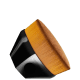 Make A Kabuki Hexagonal Preto - Pincel para Base (1)