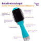 Segredo Dela Bela Modela Legal - Escova Secadora Modeladora e Alisadora 110V (4)