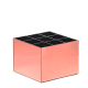 Acrílico Store Rosé/Preto com 9 Divisórias - Porta Pincel (2)