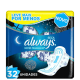 Always Noites Tranquilas Seca - Absorvente com Abas (32 Unidades)