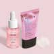 Combo Levanta Tudo: Sérum Facial Skin.q 30ml + Base Líquida Incolor 30ml (1)