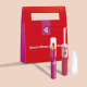 Combo Presente Rosa: Lápis Jumbo Faber-Castell 1,2g + Batom Duo Gloss 7Belo 8ml + Sacola (1)