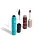 Combo Gloss Labial Cereja Volumão 9,5ml + Máscara de Cílios Resistente à Água 10g (2)