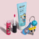 Combo Lindinha QDB As Meninas Super Poderosas: Creamy Balm Labial Rosa 5g + Gel de Limpeza Facial 100g + Lip Oil Rosa 9,5ml (1)