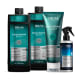 Combo Truss Equilibrium Scalp: Shampoo 1l + Condicionador 1L + Máscara  250g + Spray Uso Obrigatório; 260ml