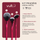 Kit de Pincéis de Maquiagem Presentear (2)