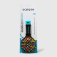 Rainbow Brush Preta - Mini Escova de Cabelo (3)