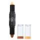 Kiss New York Ruby Kisses 3D Contour Artist Stick Tan - Contorno Facial 4g (1)