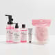 Kit Bath & Body Pink Peach Completo + Esponja de Banho (1)