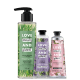 Kit Love, Beauty and Planet - Sabonete líquido Energizing Detox + Creme de mãos Soothe and Serene + Creme de mãos Delicious Glow (1)