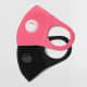 Kit Máscara de Proteção Rosa + Máscara de Proteção Preta (1)