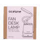 Océane Fan Desk Lamp Branca com Ventilador - Luminária de Mesa (3)
