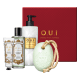 O.U.i Kit Jardin de Grasse - Sabonete Barra 190g + Eau de Parfum 75ml + Sabonete Líquido 400ml + Creme de Mãos 30g (2)