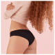 Pantys e Sempre Livre Básica Fluxo Moderado Preta - Calcinha Absorvente P (7)