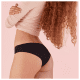 Pantys e Sempre Livre Básica Fluxo Moderado Preta - Calcinha Absorvente G (8)