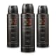 Combo Quasar Brave: Desodorante Antitranspirante Aerossol 75g (3 unidades) (1)