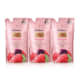 Kit Refil Instance Loção Hidratante Desodorante Corporal Frutas Vermelhas 3 Unidades