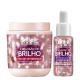 Kit DaBelle Hair Intense Explosão de Brilho Tratamento Fortificante 400G - (2 produtos)